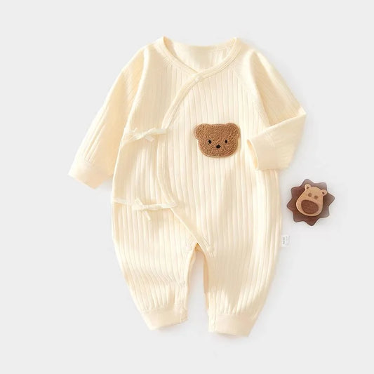 Baby Clothes Spring Autumn Newborn Girls Boys Clothes Knitting Overalls for Baby Soft 100 Cotton Long Sleeve Jumpsuit Bodysuit