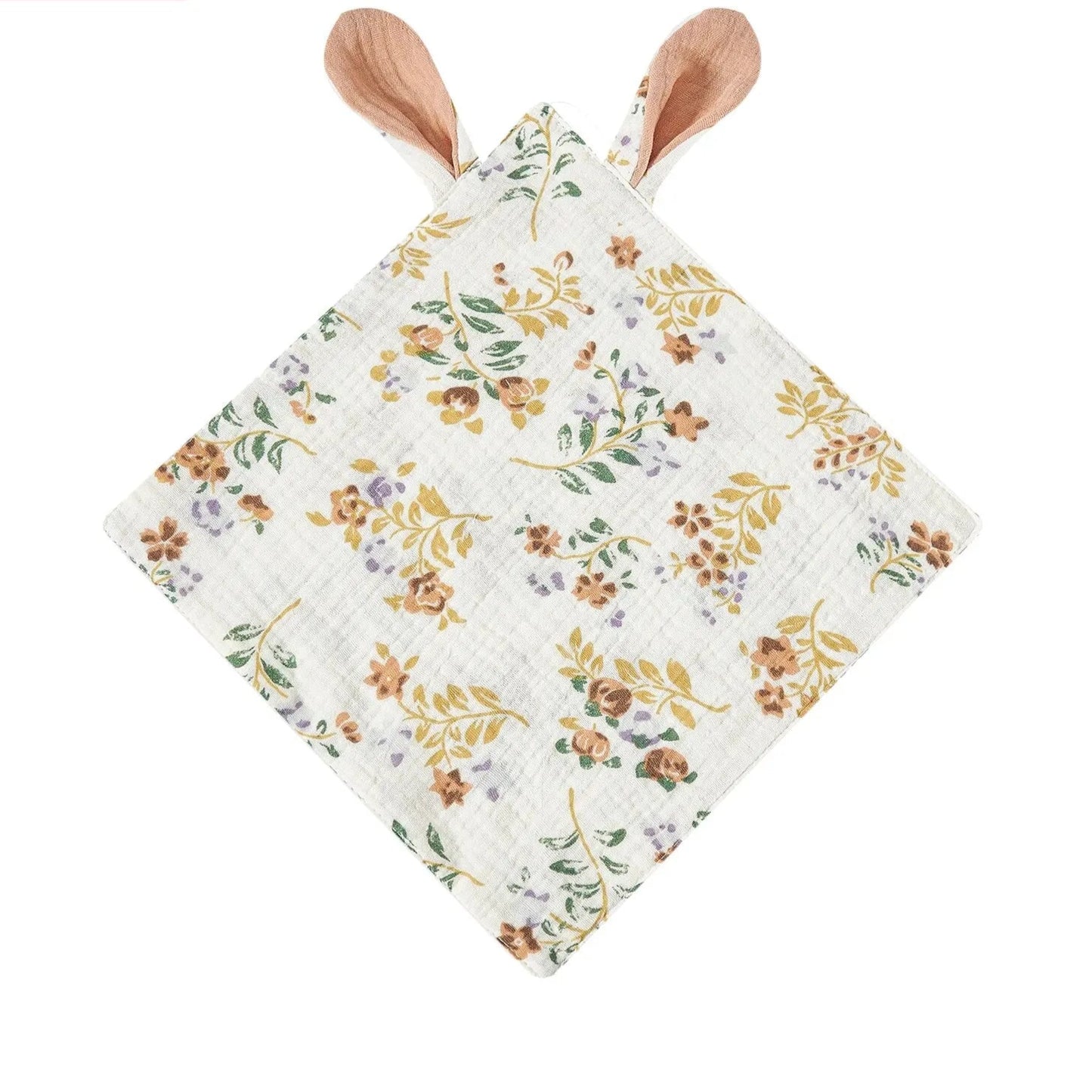 Baby Saliva Towels Cartoon Print Muslin Hand Face Wipes Newborn Bib Kids Handkerchief Toddler Soft Washcloth Burp Cloth