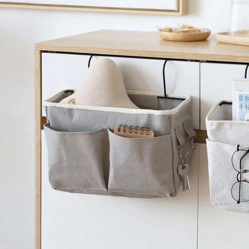 Baby Crib Organizer Diaper Bag Portable Baby Care Essentials Hanging Organizers Crib Storage Cradle Baby Bed Accessories