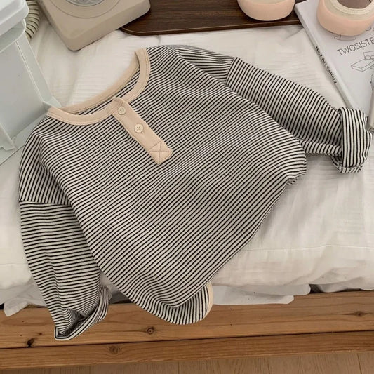 Kids Boy Sweatshirt for Toddler Girls Top Clothes Spring Warm Long Sleeve T-Shirt Children Clothes Autumn 1-6Y Boys Clothes