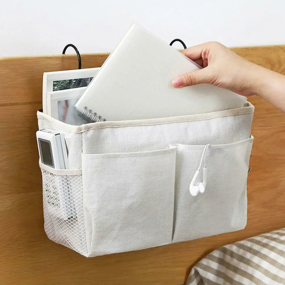 Baby Crib Organizer Diaper Bag Portable Baby Care Essentials Hanging Organizers Crib Storage Cradle Baby Bed Accessories