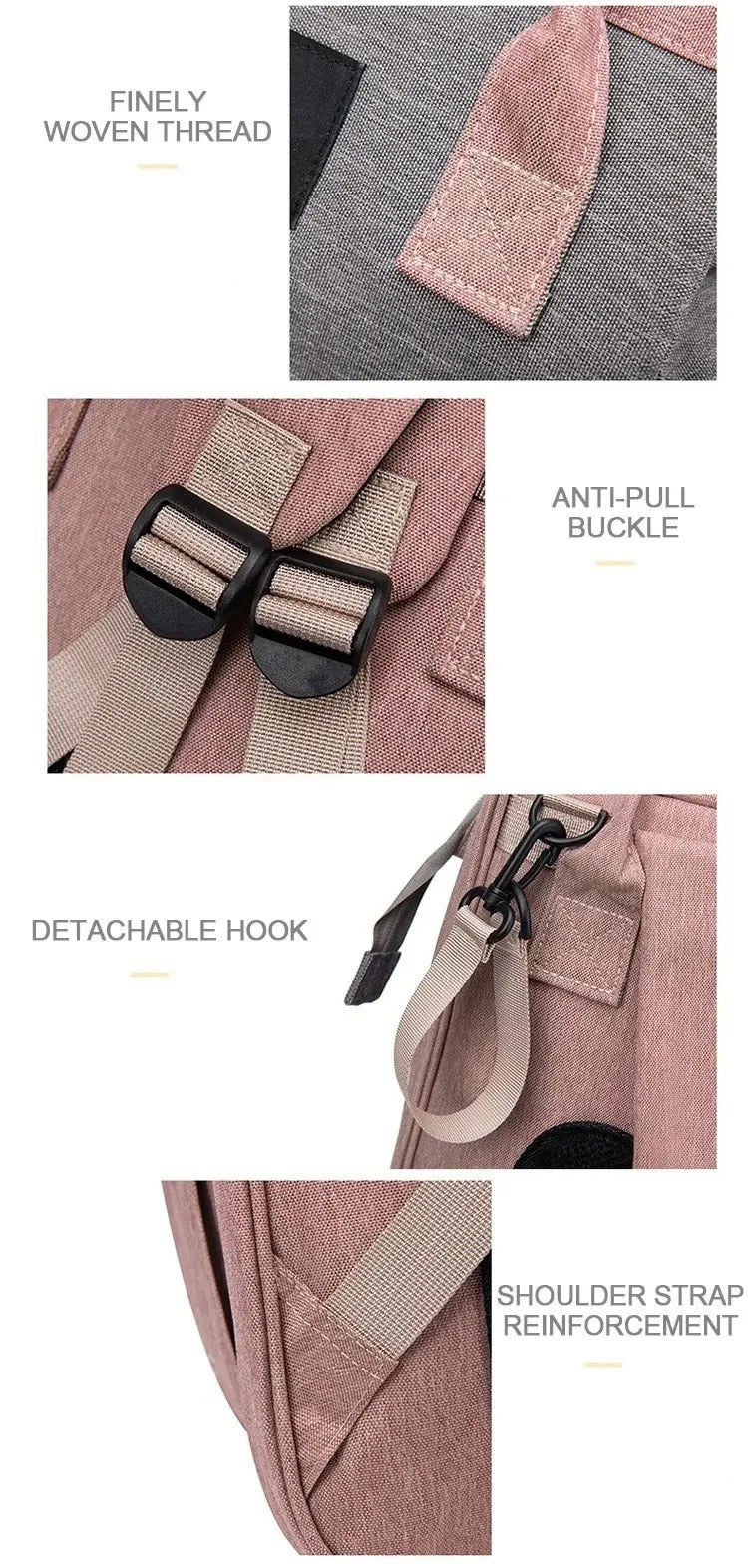 Little Lullaby™ | MommyEase Diaper & Crib Backpack