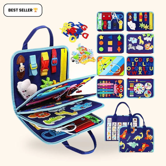 🌈 Little Lullaby™| Montessori Busy Book