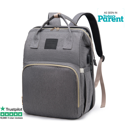 Little Lullaby™ | MommyEase Diaper & Crib Backpack