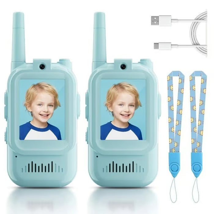 Rechargeable Video Walkie Talkies for Kids