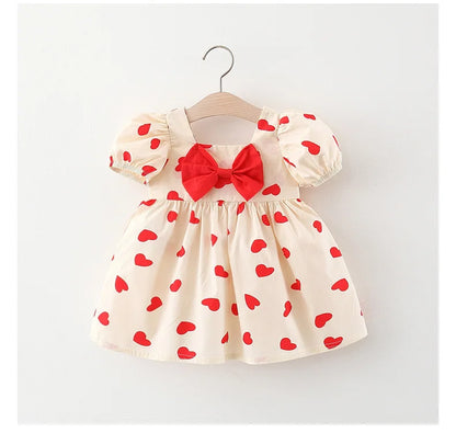 Toddler Girls' baby clothes spring autumn floral dresses costume for 1 2 year old girls baby clothing straight long sleeve dress