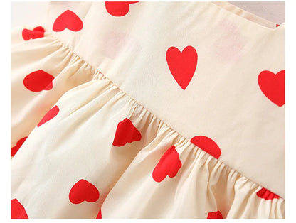 Toddler Girls' baby clothes spring autumn floral dresses costume for 1 2 year old girls baby clothing straight long sleeve dress