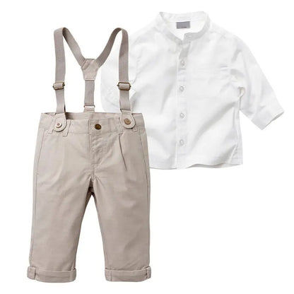 Kids Clothes Boys Suits Toddler Clothing Set Summer Baby Suit Shorts Shirt Children Formal Wedding Party Costume Autumn