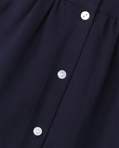 Baby Girl Dresses Summer Flying Sleeve Striped Cotton Thin Toddler Kids Costume  Infant Children Clothes Back Button Design