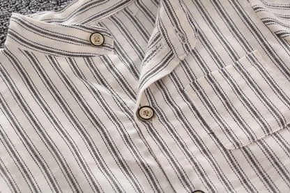 New Toddler for Kids Spring Children Clothes Boys Shirts Blouses Long Sleeve Strip Shirt Casual Cotton Shirts Tops Camisas