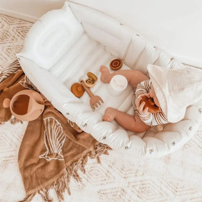 Children's Inflatable Bathtub  Home Bath Basin Baby Inflatable Bathtub Indoor Children's Swimming Pool