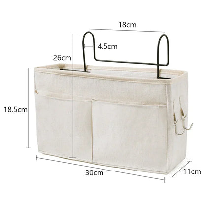 Baby Crib Organizer Diaper Bag Portable Baby Care Essentials Hanging Organizers Crib Storage Cradle Baby Bed Accessories