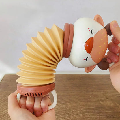 2-in-1 Electronic Accordion Baby Crib Pendant Bed Bell Stroller Toddler Rattles Sensory For Newborn Toys 0 12 24 36 Months