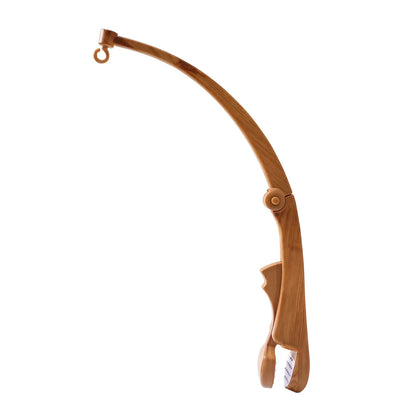 Crib Mobile Bed Bell Wooden Baby Rattles Soft Felt Cartoon Animal Bed Bell Newborn Music Box Hanging Toy Crib Bracket Baby Gifts