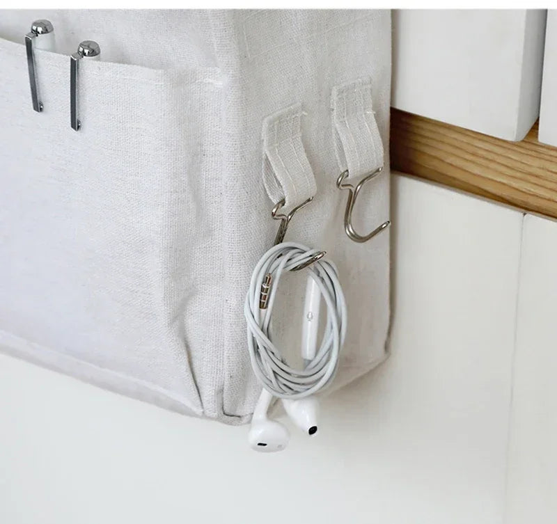Baby Crib Organizer Diaper Bag Portable Baby Care Essentials Hanging Organizers Crib Storage Cradle Baby Bed Accessories
