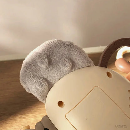 2-in-1 Electronic Accordion Baby Crib Pendant Bed Bell Stroller Toddler Rattles Sensory For Newborn Toys 0 12 24 36 Months