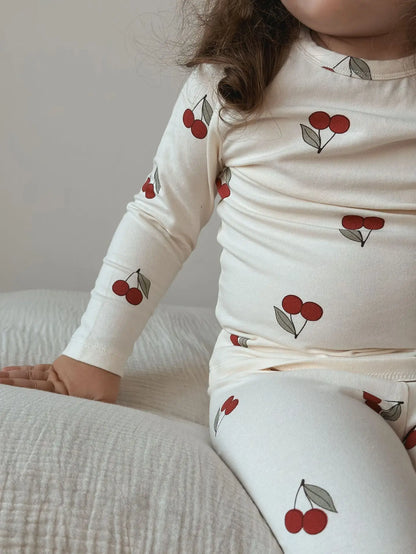 1-6T Toddler Kid Baby Boy Girl Clothes Set Cotton Infant Homewear Casual Top Pant Suit Childrens 2pcs Pajamas Set Outfit