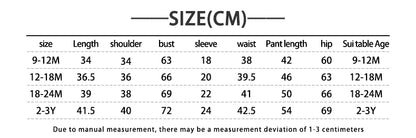 Fashion Toddler Baby Girl Clothing Sets for Infant Waffle Cotton Baby Boys Clothes Set Sweatshirt+Pants 2pcs Outfit Kids Costume