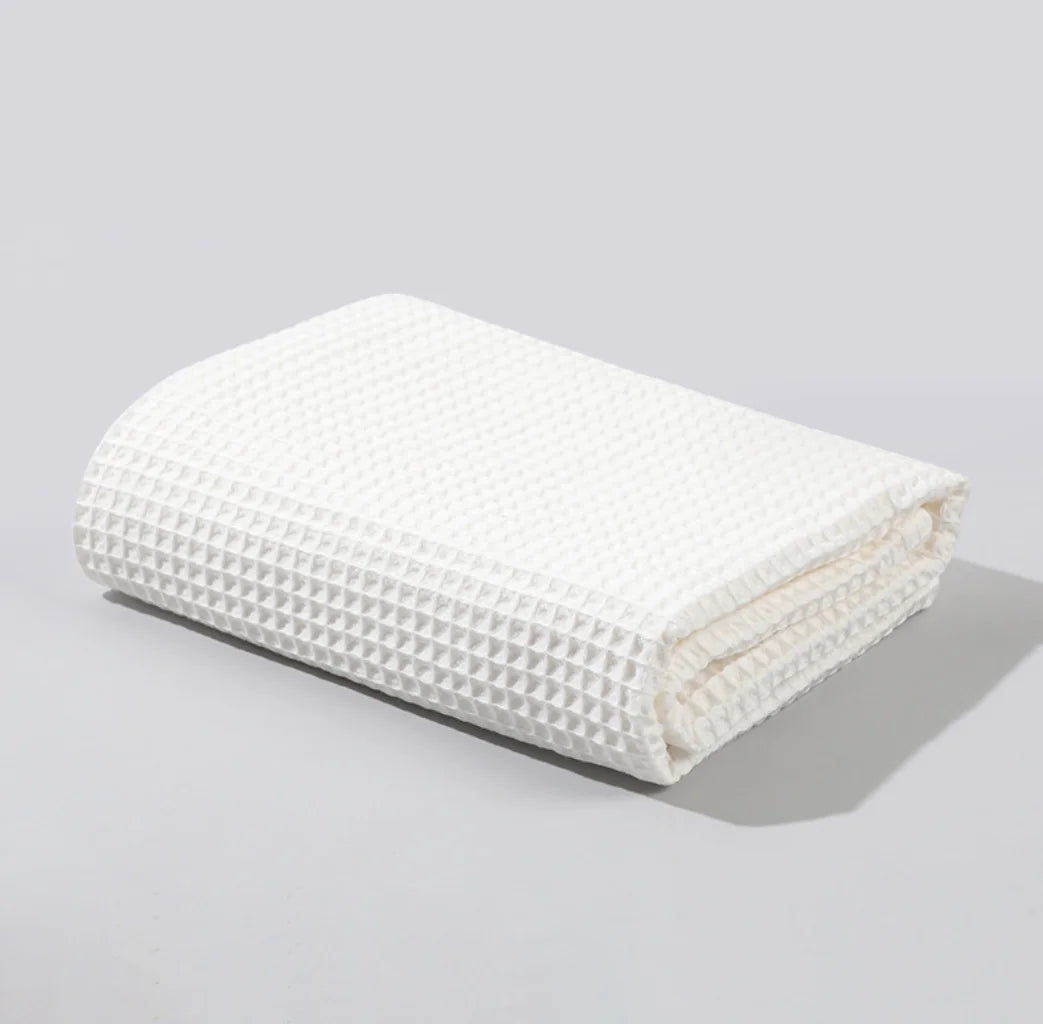 Baby Blanket for Girls Boys Newborn Swaddle Wrap Waffle Cotton Soft Baby Receiving Blanket Toddler Crib Blanket Essentials Stuff