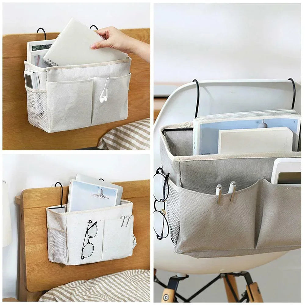 Baby Crib Organizer Diaper Bag Portable Baby Care Essentials Hanging Organizers Crib Storage Cradle Baby Bed Accessories