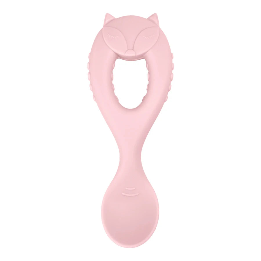 New Baby Soft Silicone Spoon Cartoon Animal Spoon Children Food Baby Feeding Tools Baby Spoon Gadgets Tableware