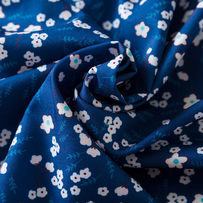 Kids Casual Dress for Girls Clothes 2024 New Summer Children Fashion White Floral Print Puff Sleeve Princess Dress 2-6 Years