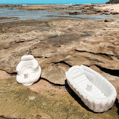 Children's Inflatable Bathtub  Home Bath Basin Baby Inflatable Bathtub Indoor Children's Swimming Pool