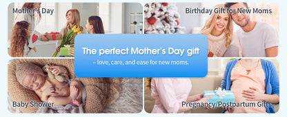 Breast Pump Electric Handsfree BPA Free With Heating & UV Sterilize Lid Optional Wireless Upgrade Wearable Breastfeeding Pump