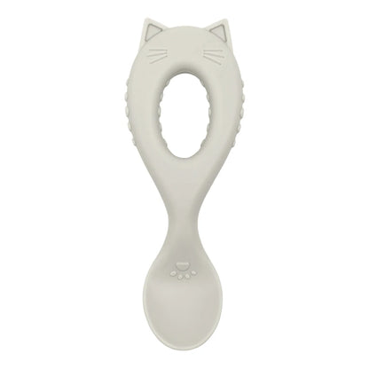 New Baby Soft Silicone Spoon Cartoon Animal Spoon Children Food Baby Feeding Tools Baby Spoon Gadgets Tableware