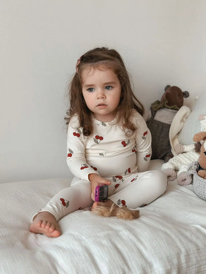 1-6T Toddler Kid Baby Boy Girl Clothes Set Cotton Infant Homewear Casual Top Pant Suit Childrens 2pcs Pajamas Set Outfit