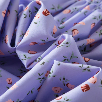 Kids Casual Dress for Girls Clothes 2024 New Summer Children Fashion White Floral Print Puff Sleeve Princess Dress 2-6 Years