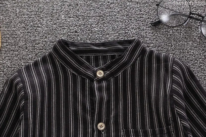 New Toddler for Kids Spring Children Clothes Boys Shirts Blouses Long Sleeve Strip Shirt Casual Cotton Shirts Tops Camisas