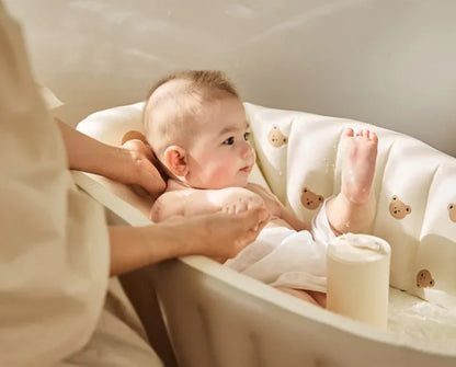 Children's Inflatable Bathtub  Home Bath Basin Baby Inflatable Bathtub Indoor Children's Swimming Pool