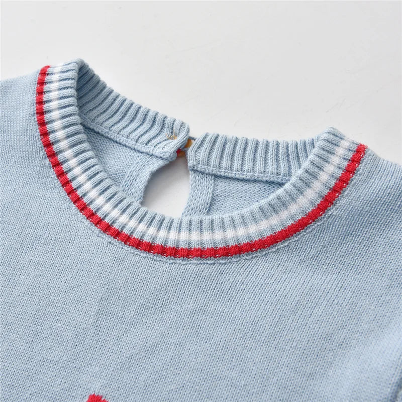 Baby Clothes Infant Boy Knitted Clothing Sets Kids Spanish Boutique Costume Set Summer Toddler Shirt Shorts 2PCS Suit Boys Party