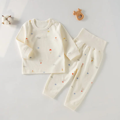 Children's Cotton Suit Baby Underwear Boneless a Baby Autumn Clothes Autumn Trousers Autumn Clothes Baby Clothing Home Wear