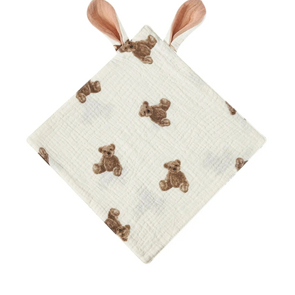 Baby Saliva Towels Cartoon Print Muslin Hand Face Wipes Newborn Bib Kids Handkerchief Toddler Soft Washcloth Burp Cloth