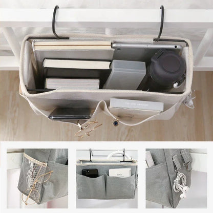 Baby Crib Organizer Diaper Bag Portable Baby Care Essentials Hanging Organizers Crib Storage Cradle Baby Bed Accessories