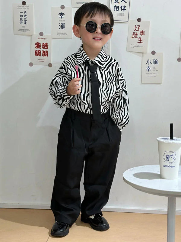 Boys Baby's Kids Blouse Coat Jacket Outwear Cotton 2024 Lapel Spring Autumn Shirts Outwear Sunscreen Beach Children's Clothing