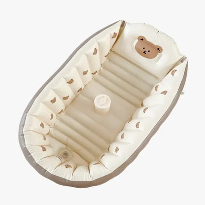 Children's Inflatable Bathtub  Home Bath Basin Baby Inflatable Bathtub Indoor Children's Swimming Pool