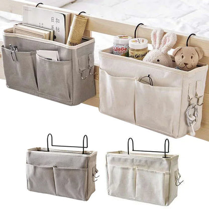 Baby Crib Organizer Diaper Bag Portable Baby Care Essentials Hanging Organizers Crib Storage Cradle Baby Bed Accessories