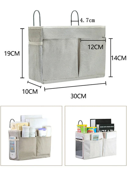 Baby Crib Organizer Diaper Bag Portable Baby Care Essentials Hanging Organizers Crib Storage Cradle Baby Bed Accessories