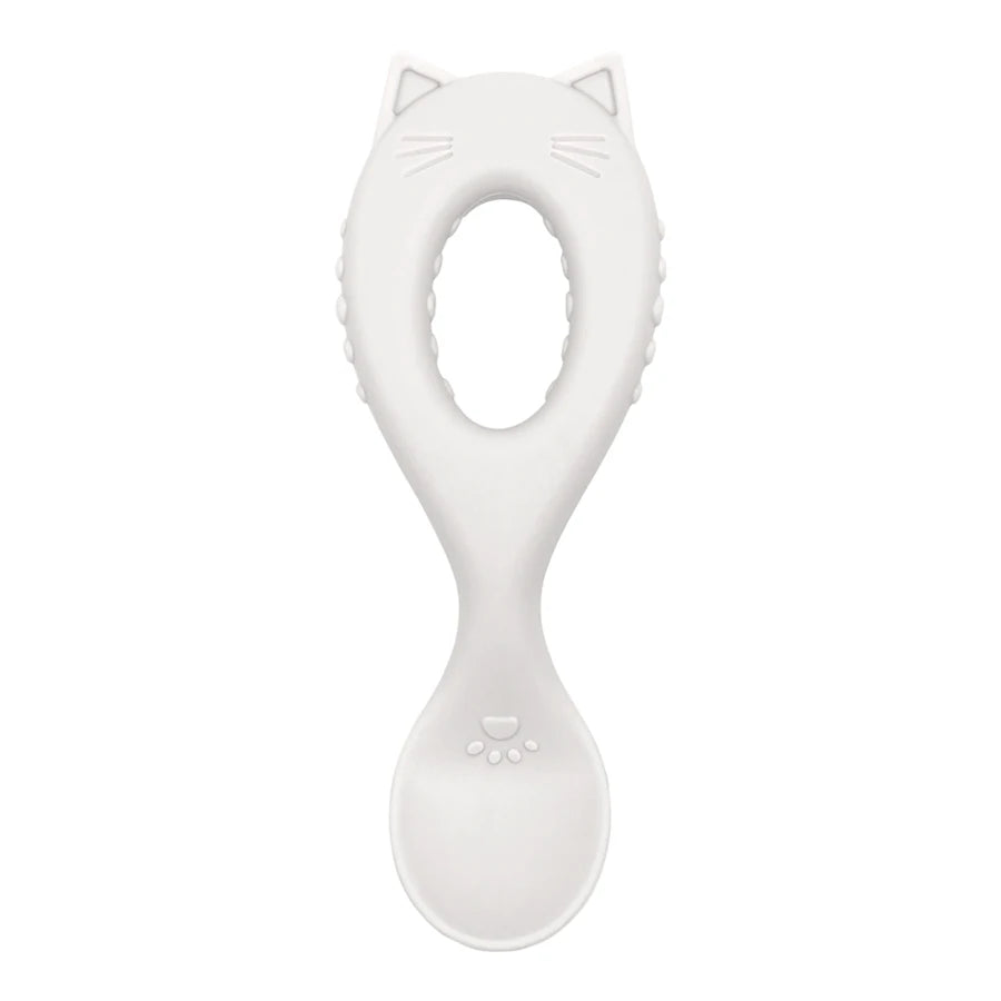 New Baby Soft Silicone Spoon Cartoon Animal Spoon Children Food Baby Feeding Tools Baby Spoon Gadgets Tableware
