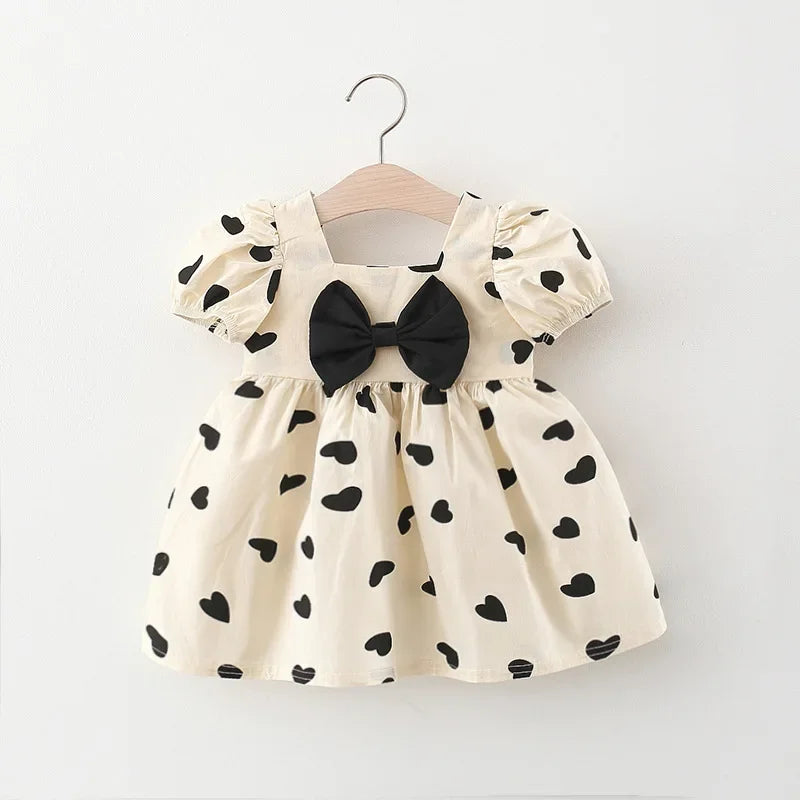Toddler Girls' baby clothes spring autumn floral dresses costume for 1 2 year old girls baby clothing straight long sleeve dress