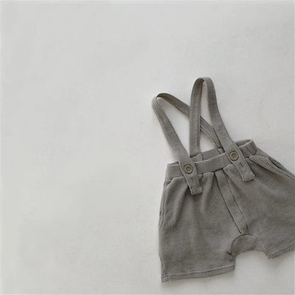 Baby Boy Clothes Baby Overalls Infant Baby Boy Girls Rompers Jumpsuit Corduroy Clothes Baby Backless Outfits