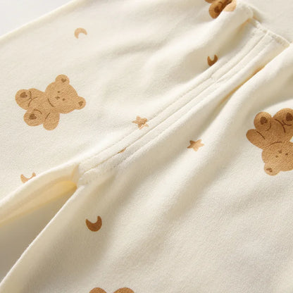 Children's Cotton Suit Baby Underwear Boneless a Baby Autumn Clothes Autumn Trousers Autumn Clothes Baby Clothing Home Wear