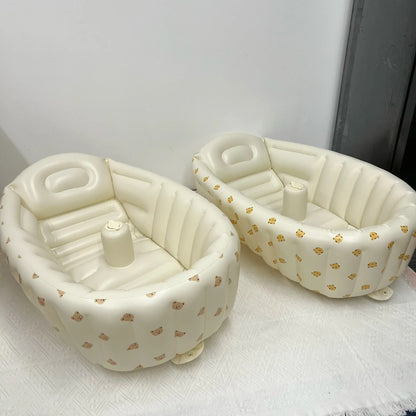 Children's Inflatable Bathtub  Home Bath Basin Baby Inflatable Bathtub Indoor Children's Swimming Pool