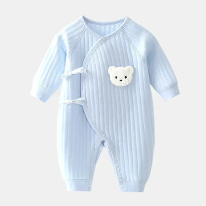 Baby Clothes Spring Autumn Newborn Girls Boys Clothes Knitting Overalls for Baby Soft 100 Cotton Long Sleeve Jumpsuit Bodysuit