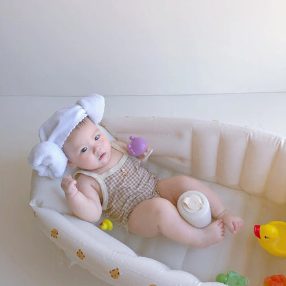 Children's Inflatable Bathtub  Home Bath Basin Baby Inflatable Bathtub Indoor Children's Swimming Pool