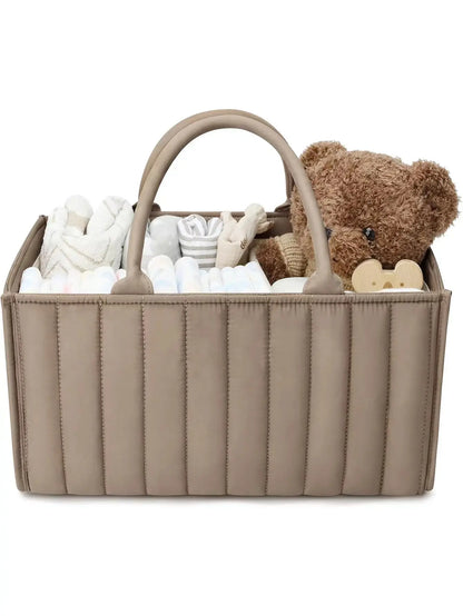 Baby Multifunctional Diaper Organizer Bag Folding Portable Stackers & Caddies High Capacity Storage for Baby Things mommy bags