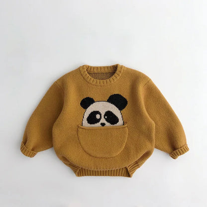Kids Clothes Sweaters Cartoon Boys Knitwear Designer Children Pullover Outwear